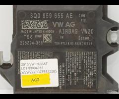 CENTRALINA AIRBAG SENSORE 2.0D 140Kw 190CV VW PASS - 4