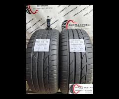 2 PNEUMATICI 225/40 R19 BRIDGESTONE ESTIVE 85%