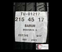 4 PNEUMATICI 215/45 R17 BARUM ESTIVE - 11