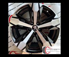 4 CERCHI IN LEGA ORIGINALI RAGGIO 18 PEUGEOT 3008