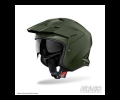 AIROH Casco Jet Kombakt - Color - Military