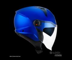 KYT Casco Jet D-CITY - Plain - Blue