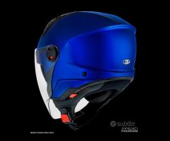 KYT Casco Jet D-CITY - Plain - Blue - 8