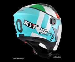 KYT Casco Jet D-CITY - Leopard - Tricolore