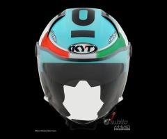 KYT Casco Jet D-CITY - Leopard - Tricolore - 7