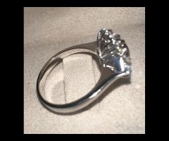 ANELLO ORO DIAMANTI E RUBINO BIRMANO NOT HEATED