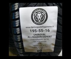 2 GOMME 195 55 16 UNIROYAL A66183