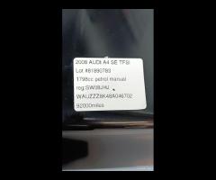 PORTELLONE BAGAGLIAIO BAULE POSTERIORE AUDI A4 B8 - 11