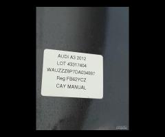 PARAURTI POSTERIORE AUDI A3 2009-2013 BERLINA COLO - 10