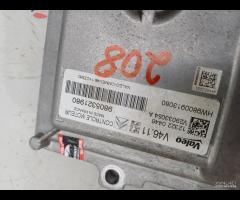 CENTRALINA MOTORE ECU 2012 PEUGEOT 208 EB0 (ZMZ) 9 - 7