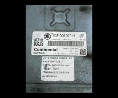CENTRALINA MOTORE ECU SKODA FABIA 2011 CBZB 1.2L T - 16