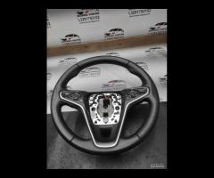 VOLANTE IN PELLE MULTIFUNZIONALE 3 RAGGI OPEL INSI - 16