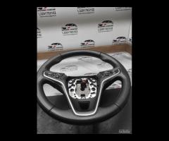VOLANTE IN PELLE MULTIFUNZIONALE 3 RAGGI OPEL INSI - 17