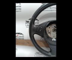 VOLANTE IN PELLE NERA MULTIFUNZIONALE BMW E90 6164