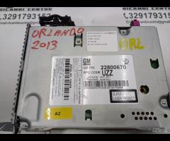AUTORADIO LETTORE CD CHEVROLET ORLANDO 2013 228006 - 9