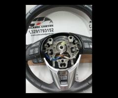 VOLANTE IN PELLE NERA MULTIFUNZIONE MAZDA 3 2014 K