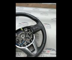 VOLANTE IN PELLE NERA MULTIFUNZIONE MAZDA 3 2014 K - 8