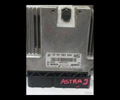 CENTRALINA MOTORE OPEL ASTRA J 55583654 0281018454