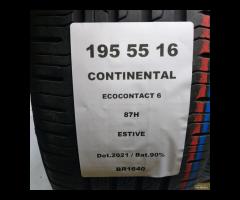 4 GOMME 195 55 16 CONTINENTAL BR1640 - 2