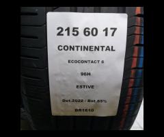 2 GOMME 215 60 17 CONTINENTAL BR1610