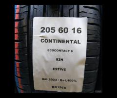 4 GOMME 205 60 16 CONTINENTAL BR1566