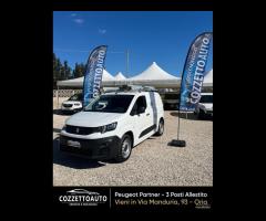 Peugeot Partner 3 posti Allestito passo corto