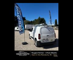 Peugeot Partner 3 posti Allestito passo corto