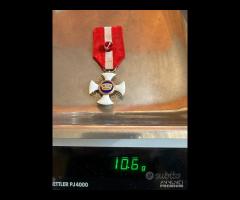 CROCE ORO 18kt. CAVALIERE ORDINE CORONA Dâ€™ITALIA