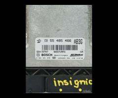 CENTRALINA MOTORE ECU OPEL INSIGNIA 55485466 55579 - 3