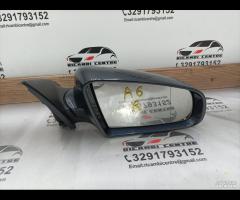 SPECCHIO SPECCHIETTO RETROVISORE DX AUDI A6 S6 C6 - 6