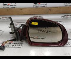 SPECCHIO SPECCHIETO RETROVISORE DX 2009 SKODA SUPE - 21