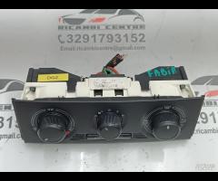 PANNELLO COMANDO CLIMA 2010 SKODA FABIAI II /ROOMS - 18