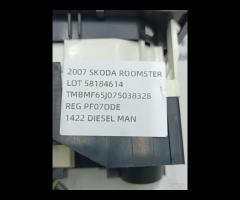 PANNELLO COMANDI CLIMA 2007 SKODA ROOMSTER /FABIA - 9