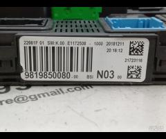 CENTRALINA MODULO BSI 2019 PEUGEOT 208 9819850080 - 10