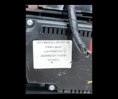 PANELLO COMANDI CLIMA A/C 2014 MAZDA 3 SPORT B45D6 - 13