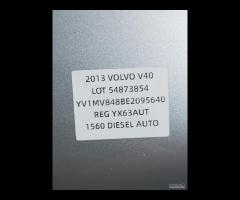 PORTA PORTIERA POSTERIORE DESTRA VOLVO V40 2012-20 - 6