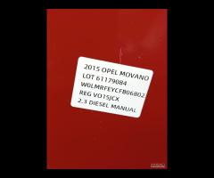 PORTA PORTIERA ANTERIORE DESTRA OPEL MOVANO B 2010 - 8