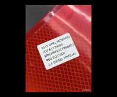 PORTA PORTIERA POSTERIORE BATENTE DESTRA OPEL MOVA - 8