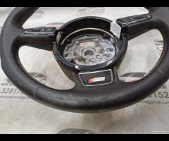 VOLANTE SPORTIVO MULTIFUNZIONE IN PELLE TRAFORATA - 7