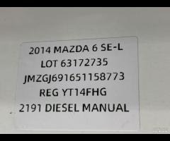 PORTA PORTIERA ANTERIORE SINISTRA SX MAZDA 6 III S - 10