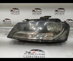 FARO FANALE ANTERIORE SINISTRA SX AUDI A3 8PA 8P7 - 2