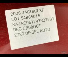 PARAURTI POSTERIORE ORIGINALE JAGUAR XF X250 2008