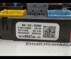 CENTRALINA SCATOLA PORTA FUSIBILI 1.6D OPEL GRANDL - 10