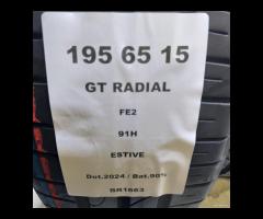 4 GOMME 195 65 15 GT RADIAL BR1663