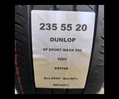 4 GOMME 235 55 20 DUNLOP BR1655