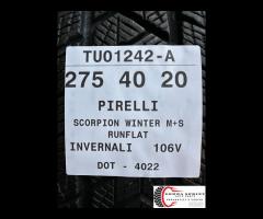 4 PNEUMATICI 275/40 315/35 R20 PIRELLI INVERNALI - 13