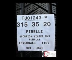 4 PNEUMATICI 275/40 315/35 R20 PIRELLI INVERNALI - 14