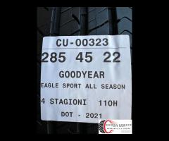 2 PNEUMATICI 285/45 R22 GOODYEAR 4 STAGIONI 95%