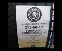 4 GOMME 215 60 17 CONTINENTAL A66293