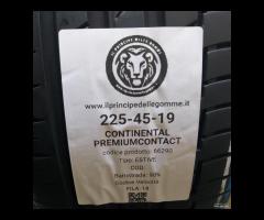 4 GOMME 225 45 19 CONTINENTAL A66290 - 2